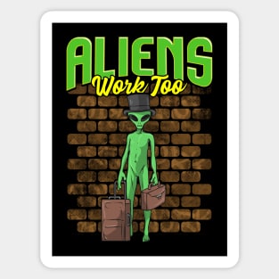 Everyday Alien Sticker